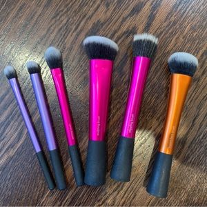 Real Techniques face and eye brushes
